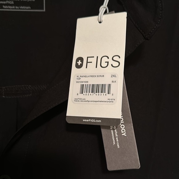 NWT Figs Rafaela FreeX Scrub Top - Picture 2 of 4